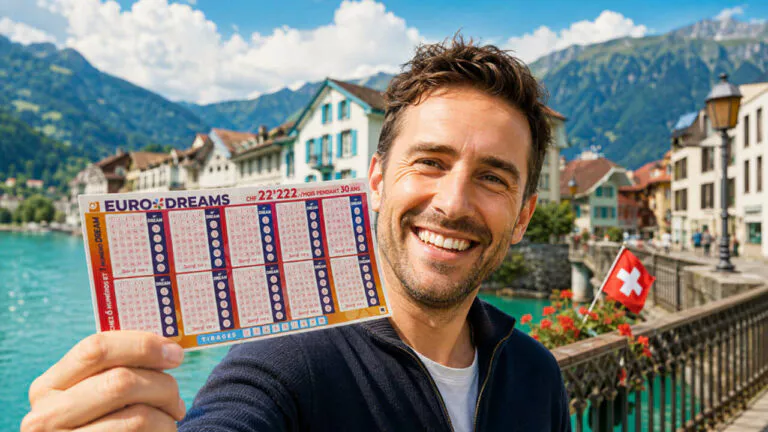 EuroDreams : un gagnant en Suisse décroche 22 222 CHF par mois pendant 30 ans, la rente la plus généreuse du 6 août