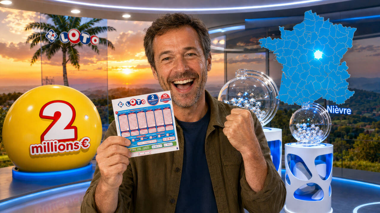 Loto : 2 millions d’euros pour un joueur de la Nièvre, le premier jackpot du département depuis 2015
