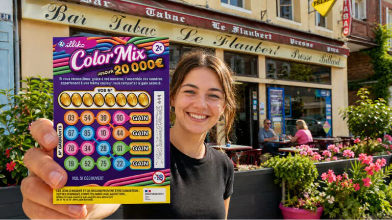 Première victoire au Color Mix : il mise 2 € sur ce nouveau jeu FDJ et rafle le jackpoT