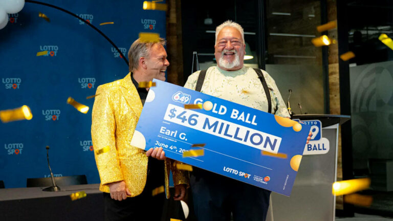 Lotto 6/49 : Il gagne 46 millions de dollars et rembourse le crédit immobilier de son ex-femme
