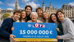 Loto FDJ : une grand-mère du Nord gagne 15 millions d&rsquo;euros en misant sur ses sept petits-enfants