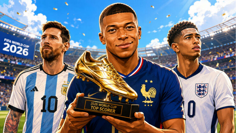 Meilleur buteur du Mondial 2026 : Mbappé Soulier d&rsquo;Or avec 10 buts et un record pour l&rsquo;histoire