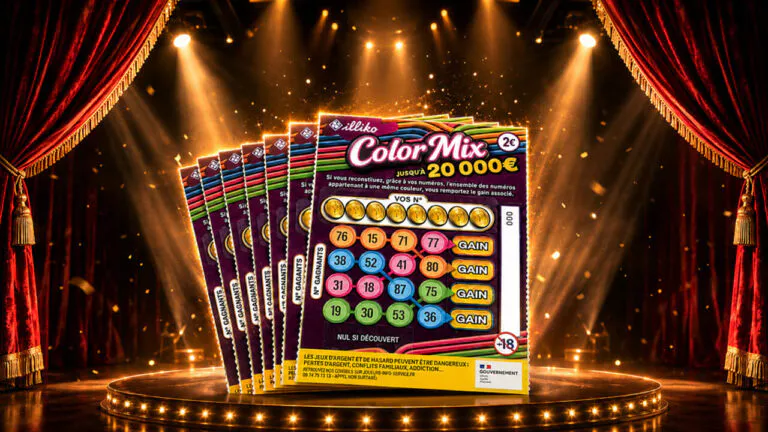 FDJ : le nouveau jeu à gratter Color Mix sort aujourd’hui, jusqu’à 20 000 € à gagner