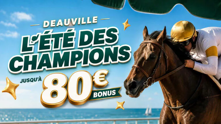 PMU Play : jusqu&rsquo;à 80 € de bonus et neuf e-Tirelires pour le meeting de Deauville