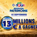 Super Loto du Patrimoine : 13 millions d&rsquo;euros et 50 codes à 20 000 € en jeu le 18 septembre