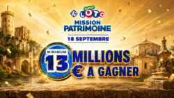 Super Loto du Patrimoine : 13 millions d’euros et 50 codes à 20 000 € en jeu le 18 septembre