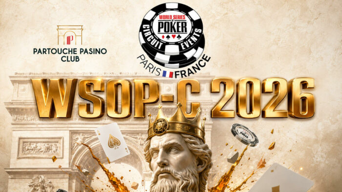 Partouche Pasino Club WSOP-C : le poker mondial s&rsquo;installe à deux pas de l&rsquo;Arc de Triomphe du 1er au 14 septembre