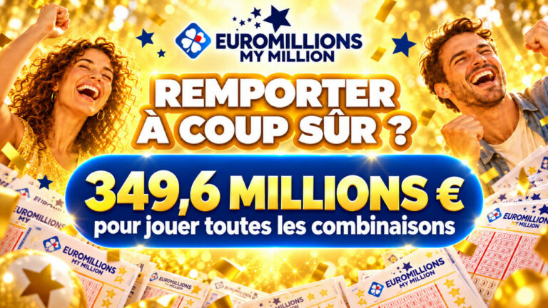 Mega Jackpot EuroMillions : jouer les 139 838 160 combinaisons coûterait 349,6 millions d&rsquo;euros