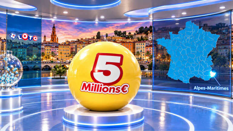 Loto : un joueur des Alpes-Maritimes rafle seul les 5 millions d&rsquo;euros du samedi 26 septembre