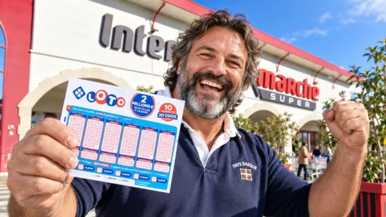 Loto : il change deux numéros de sa grille habituelle et remporte 7 millions d’euros à Hendaye