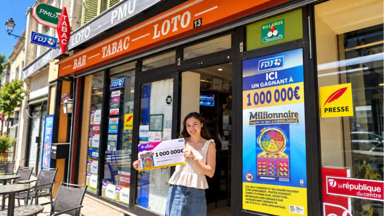 Millionnaire FDJ : le ticket rarissime à 1 million d’euros tombe dans le Loiret à Bonny-sur-Loire