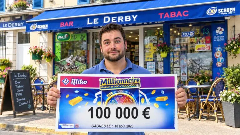 Millionnaire FDJ : un joueur gagne 100 000€ à Savigny-sur-Braye dans le Loir-et-Cher