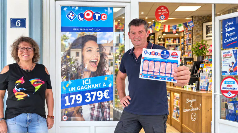 FDJ : en vacances dans le Cotentin, il valide une grille de Loto et gagne près de 180 000 €