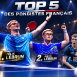 Meilleurs joueurs de tennis de table en France : classement à jour (septembre 2026)