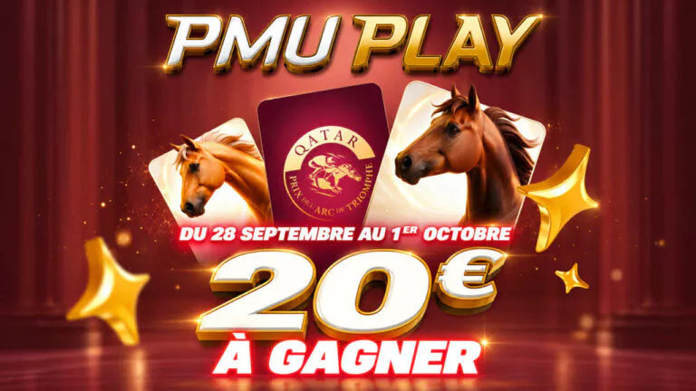 Arc de Triomphe 2026 : PMU offre 20 € à ceux qui trouvent le podium, sans miser un euro