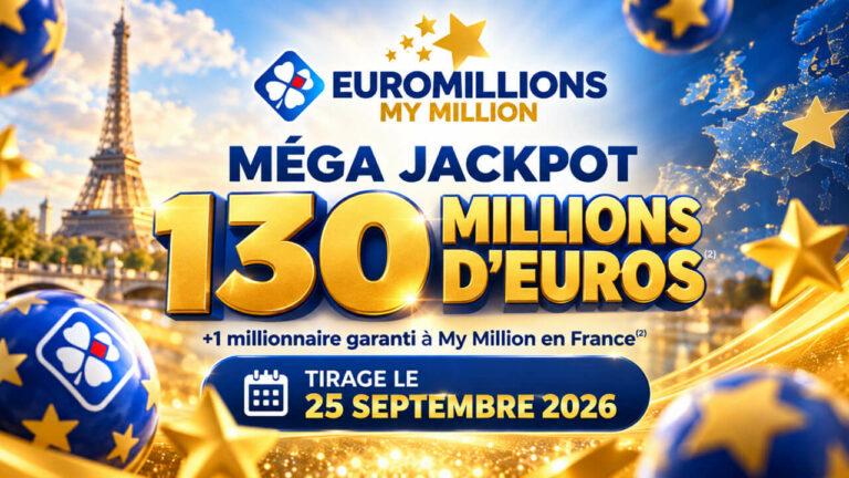 Mega Jackpot Euromillions : montant des gains, comment jouer, quelle date pour les super cagnotte ?