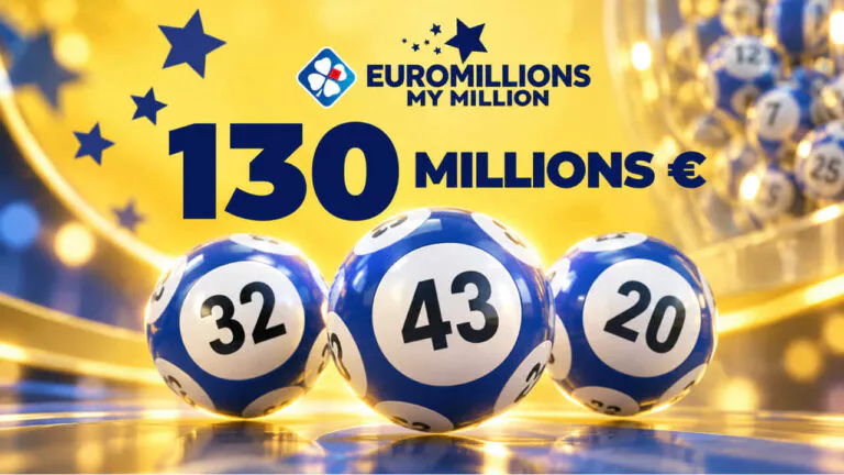 Mega Jackpot EuroMillions : le 32, le 43 et le 20, ces numéros à surveiller pour les 130 millions