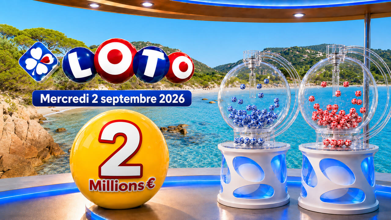 Photo: tirage-gagnant.com Tirage Loto du mercredi 2 septembre 2026 : jackpot de 2 millions d'euros, comment jouer, pronostics et résultats