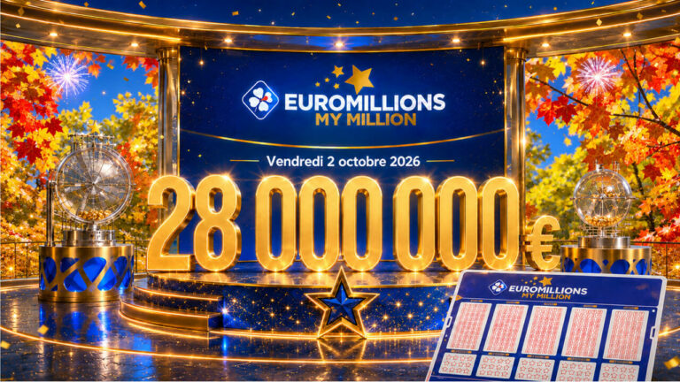 EuroMillions : les résultats du 2 octobre sont tombés, vérifiez vos numéros et votre code My Million