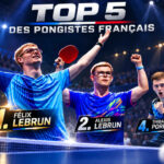 Meilleurs joueurs de tennis de table en France : classement à jour (21 septembre 2026)