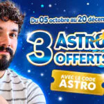 Code promo FDJ : 6 € de e-crédits à Astro pour 2 € joués, 3 tickets offerts aujourd&rsquo;hui