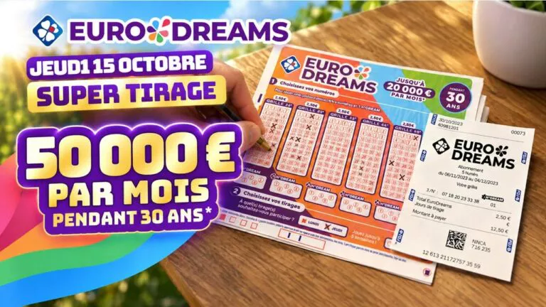 Super Tirage EuroDreams : grille simple, multiple ou abonnement, comment jouer jeudi ?