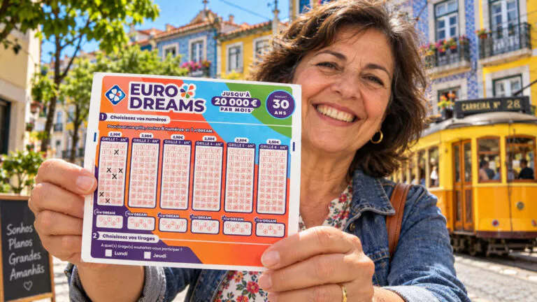 EuroDreams : le Portugal décroche encore 20 000 € par mois pendant 30 ans, son 5e rentier de l&rsquo;année