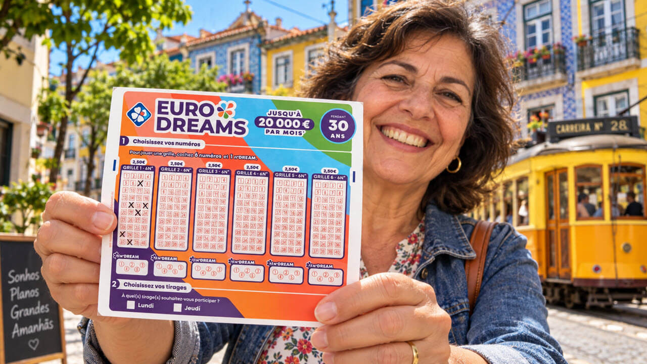 EuroDreams : le Portugal décroche encore 20 000 € par mois pendant 30 ans, son 5e rentier de l'année