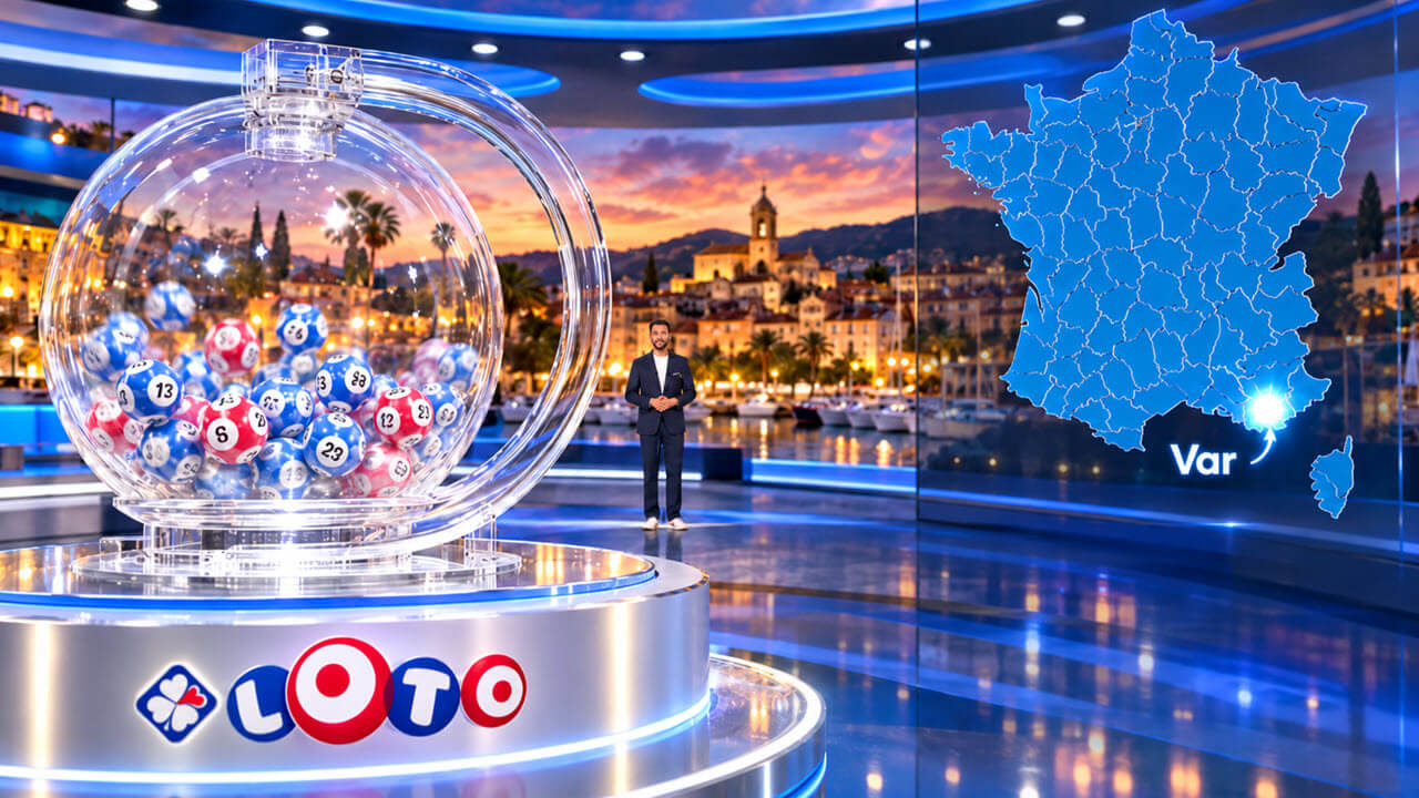 Loto FDJ : 4 millions d'euros pour un gagnant dans le Var, qui double la mise depuis l'été