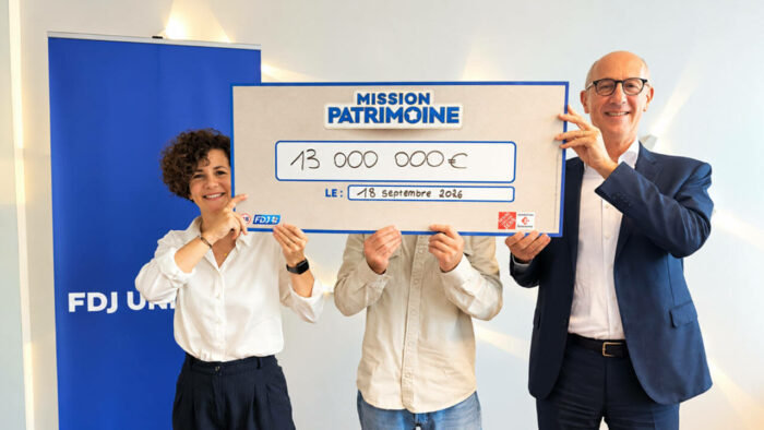 Super Loto du Patrimoine : venu chercher un colis à Bourges, il gagne 13 millions d&rsquo;euros avec sa deuxième grille