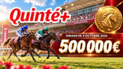 Prix Arc de Triomphe : PMU PLAY casse sa tirelire, 500 000 € à partager au e-Quinté+ dimanche