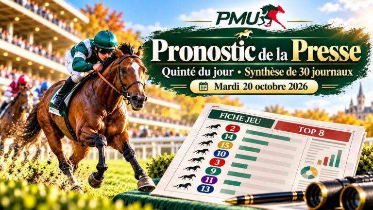 Quinté du jour : le pronostic de la presse et la synthèse des journaux PMU
