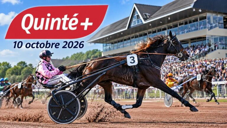 Pronostics Quinté+ du jour ce samedi 10 octobre 2026 : cotes PMU avec Kassya en favori