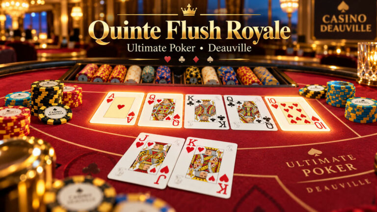 Casino de Deauville : une quinte flush royale lui rapporte près de 102 000 € à l&rsquo;ultimate Poker