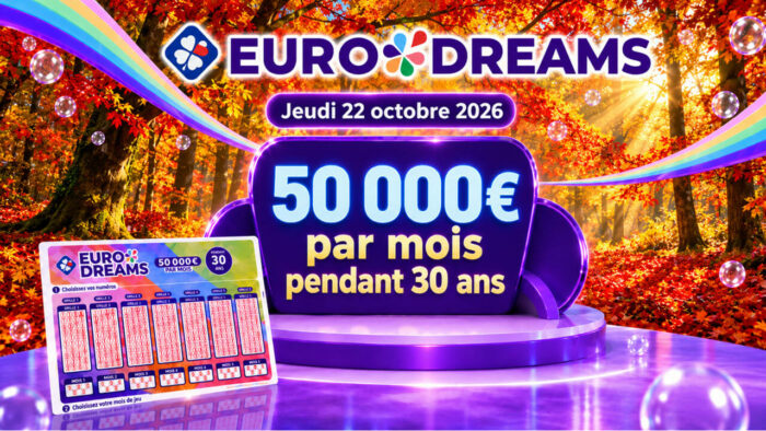 Résultats EuroDreams du 22 octobre 2026 : personne ne décroche de rente ce soir au tirage