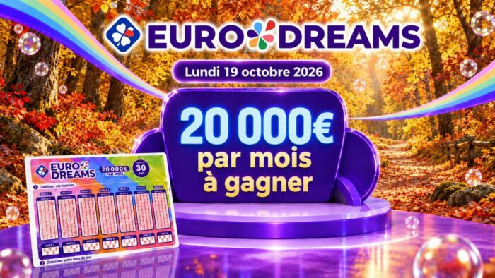 Résultat EuroDreams du 19 octobre : personne ne remporte la rente de 50 000 € par mois pendant 30 ans