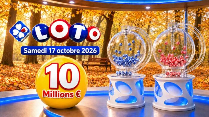 Résultats Loto FDJ du samedi 17 octobre 2026 : 1 joueur remporte 179 395 € au 2nd tirage