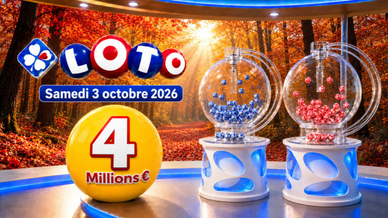 Loto : les résultats du 3 octobre sont tombés, vérifiez vos numéros et votre numéro chance