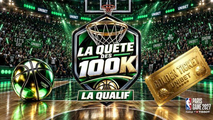 Unibet : un parieur tentera un shoot à 100 000 € au NBA Paris Game